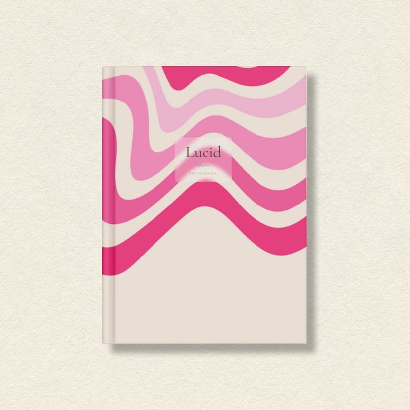 Rosewater cover acting as a lock screen